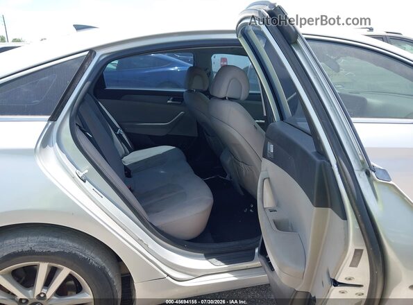 5NPE24AF9HH580194 2017 HYUNDAI SONATA Silver Вид наклейки з VIN-кодом