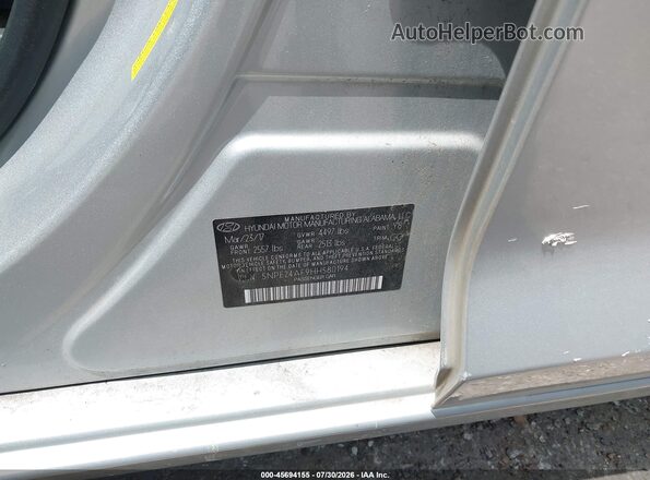 5NPE24AF9HH580194 2017 HYUNDAI SONATA Silver Вид підкапотного простору