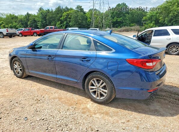 5NPE24AF9HH588893 2017 HYUNDAI SONATA Blue Задня ліва чверть