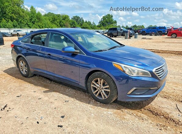 5NPE24AF9HH588893 2017 HYUNDAI SONATA Blue Передня права чверть