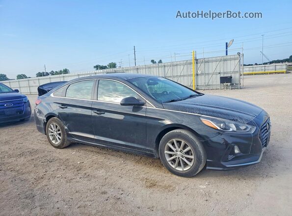 5NPE24AF9JH613684 2018 HYUNDAI SONATA Black წინა მარჯვენა