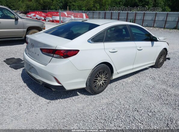 5NPE24AF9JH620117 2018 HYUNDAI SONATA White Tył prawy
