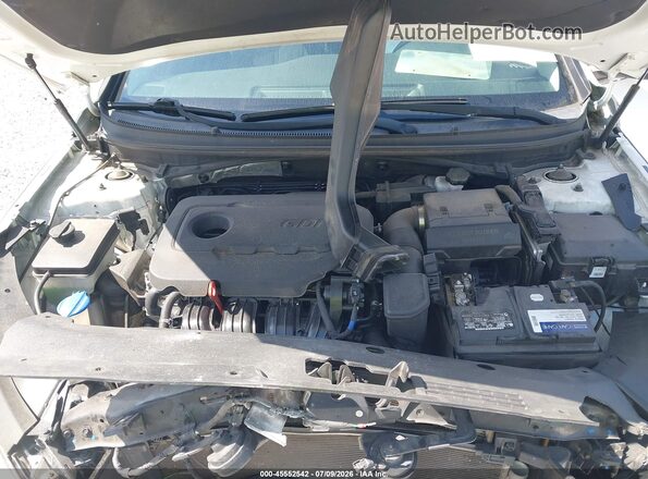5NPE24AF9JH620117 2018 HYUNDAI SONATA White Widok z tyłu