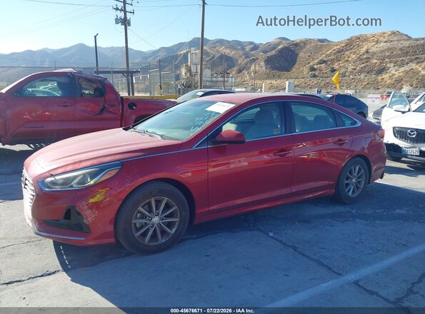5NPE24AF9JH625916 2018 HYUNDAI SONATA Red Vista interior de 360 grados