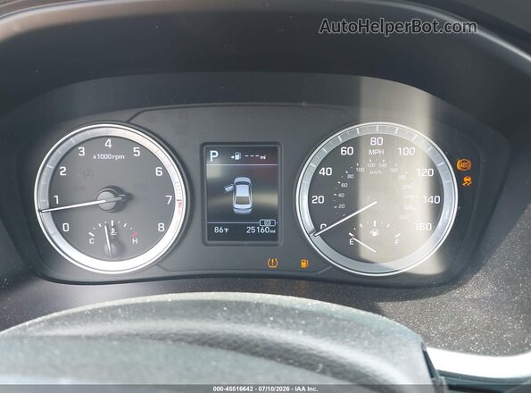 5NPE24AF9JH654963 2018 HYUNDAI SONATA Blue Вид задніх сидінь