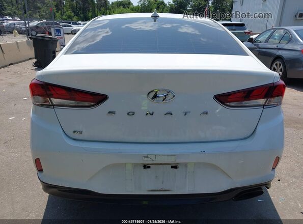 5NPE24AF9JH669706 2018 HYUNDAI SONATA White 