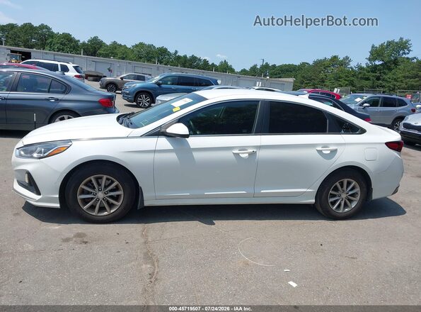 5NPE24AF9JH669706 2018 HYUNDAI SONATA White Vista interior de 360 grados