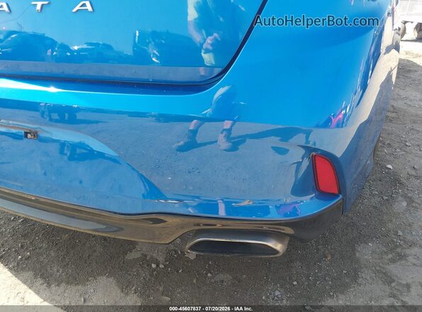 5NPE24AF9JH686831 2018 HYUNDAI SONATA Blue Vista frontal
