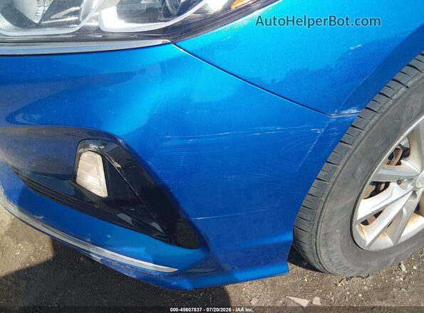 5NPE24AF9JH686831 2018 HYUNDAI SONATA Blue 