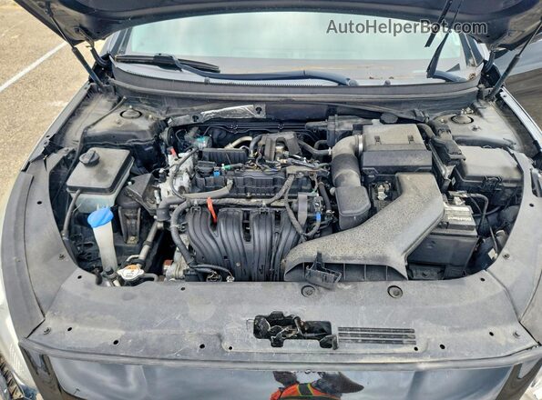 5NPE24AF9KH790477 2019 HYUNDAI SONATA Black Вид задньої частини салону
