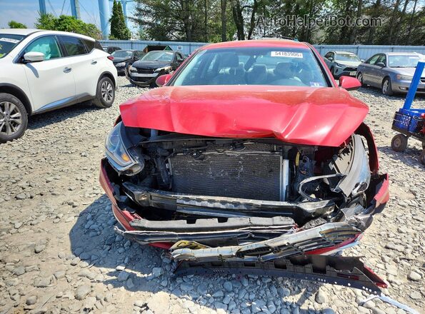 5NPE24AF9KH794903 2019 HYUNDAI SONATA Red Front view