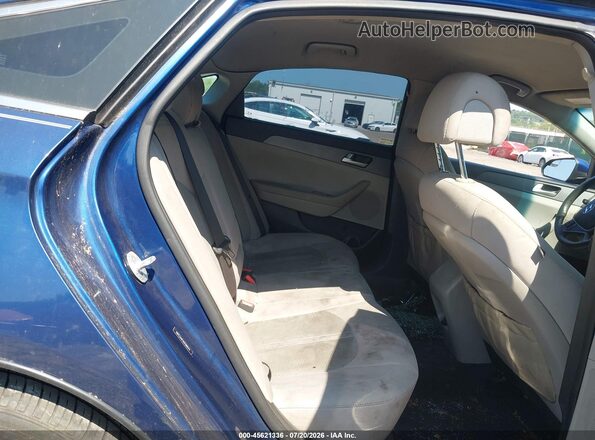 5NPE24AFXGH308574 2016 HYUNDAI SONATA Синий Вид наклейки с VIN-кодом