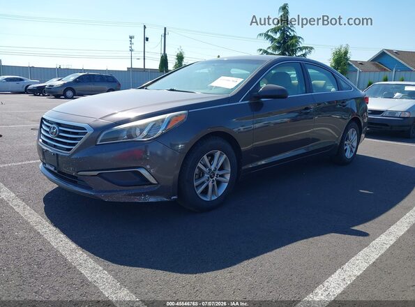 5NPE24AFXGH327299 2016 HYUNDAI SONATA Brown Przód lewy