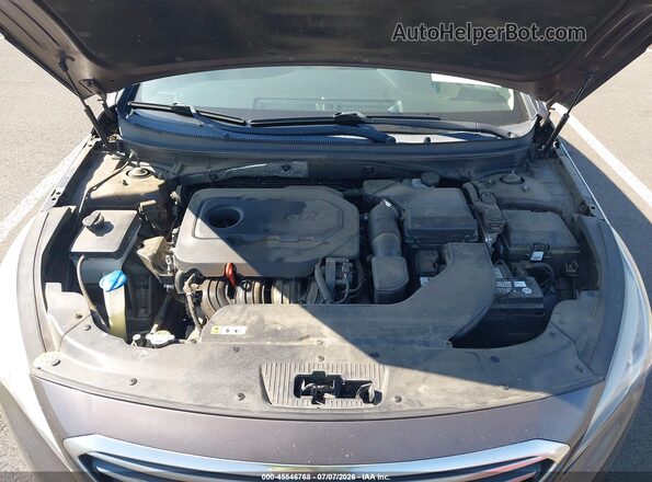 5NPE24AFXGH327299 2016 HYUNDAI SONATA Brown Widok z tyłu