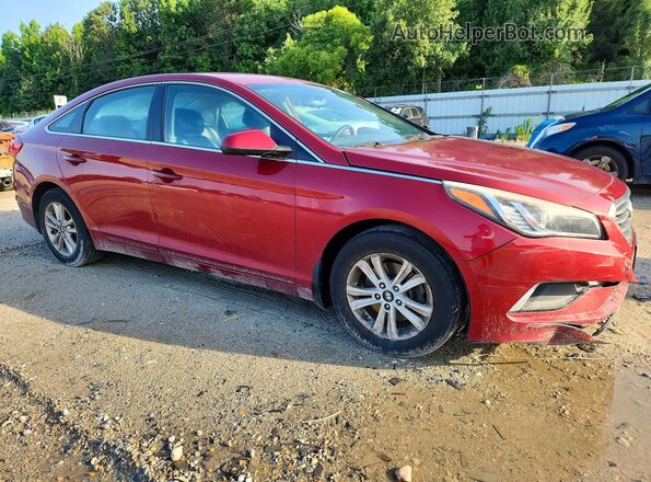 5NPE24AFXGH337606 2016 HYUNDAI SONATA Red Առջևի աջ