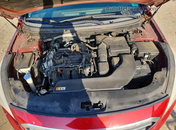 5NPE24AFXGH337606 2016 HYUNDAI SONATA Red Սալոնի հետևի տեսք