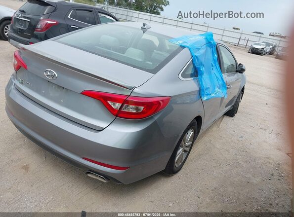5NPE24AFXGH344569 2016 HYUNDAI SONATA Gray Задня права чверть