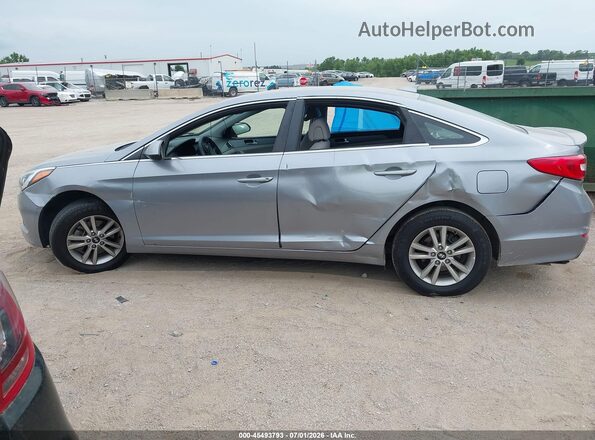 5NPE24AFXGH344569 2016 HYUNDAI SONATA Gray Вид спереду