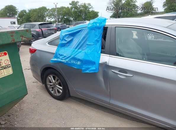 5NPE24AFXGH344569 2016 HYUNDAI SONATA Gray Вид щитка приладів