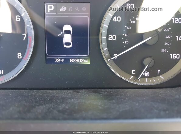 5NPE24AFXGH356432 2016 HYUNDAI SONATA Brown Вид задніх сидінь