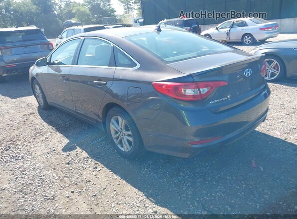 5NPE24AFXGH356432 2016 HYUNDAI SONATA Brown Задня ліва чверть