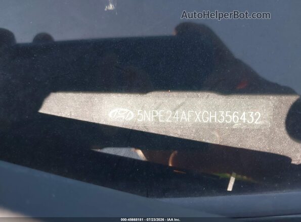 5NPE24AFXGH356432 2016 HYUNDAI SONATA Brown Вид щитка приладів