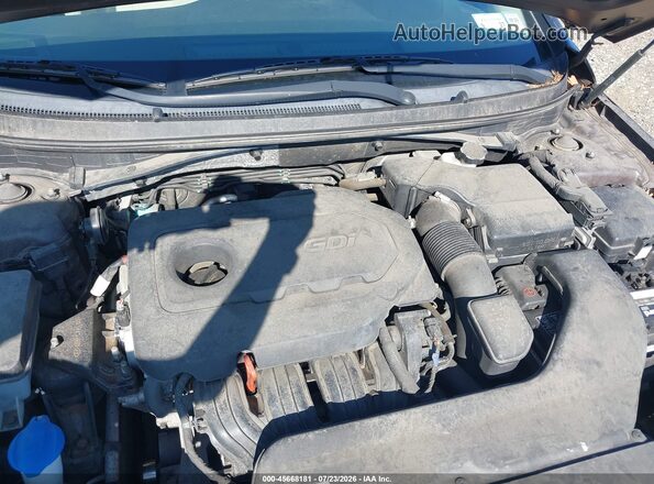 5NPE24AFXGH356432 2016 HYUNDAI SONATA Brown Вид ззаду