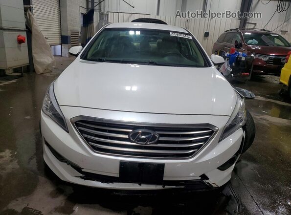 5NPE24AFXGH356561 2016 HYUNDAI SONATA White Front view