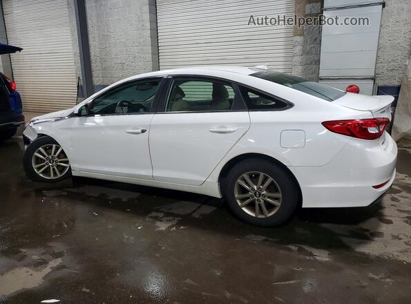 5NPE24AFXGH356561 2016 HYUNDAI SONATA White Rear left