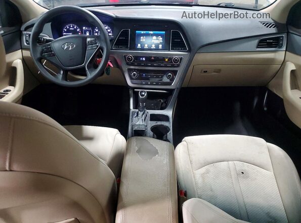 5NPE24AFXGH356561 2016 HYUNDAI SONATA White Dashboard view
