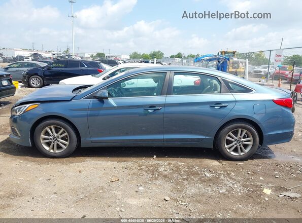 5NPE24AFXGH390841 2016 HYUNDAI SONATA Blue 
