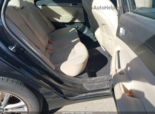 5NPE24AFXGH398230 2016 HYUNDAI SONATA Black Вид наклейки з VIN-кодом
