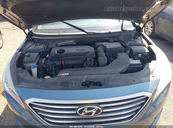5NPE24AFXGH424714 2016 HYUNDAI SONATA Blue Vista trasera