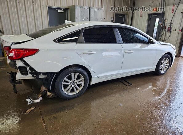5NPE24AFXHH491718 2017 HYUNDAI SONATA White Tył prawy