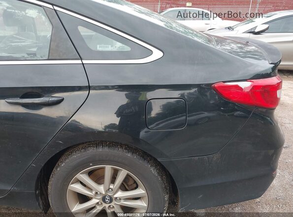 5NPE24AFXHH502572 2017 HYUNDAI SONATA Dark Blue წინა ხედი
