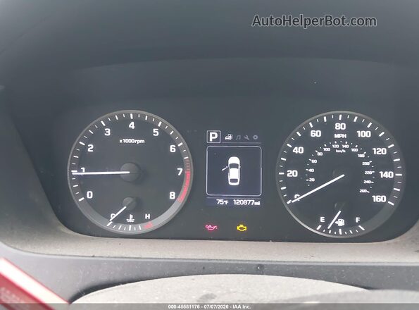 5NPE24AFXHH502572 2017 HYUNDAI SONATA Dark Blue უკანა სავარძლების ხედი