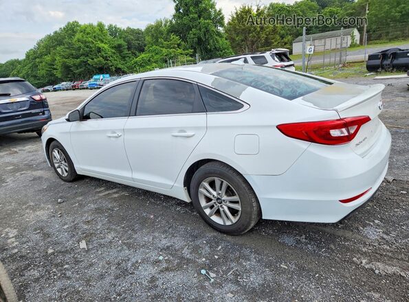5NPE24AFXHH514382 2017 HYUNDAI SONATA White Rear left
