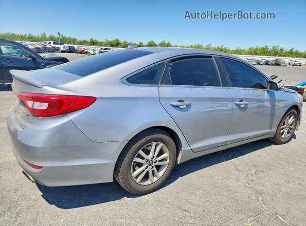 5NPE24AFXHH530971 2017 HYUNDAI SONATA Silver Հետևի աջ