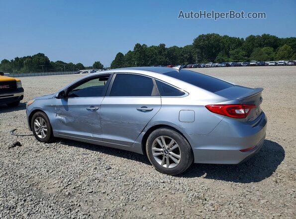 5NPE24AFXHH570399 2017 HYUNDAI SONATA Серебряный Задняя левая четверть