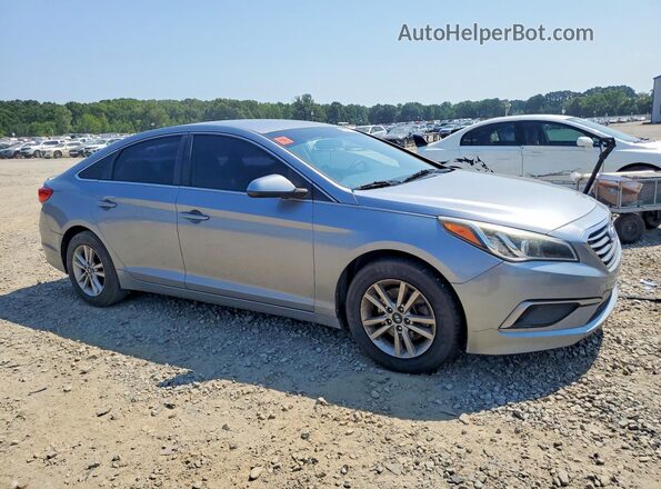 5NPE24AFXHH570399 2017 HYUNDAI SONATA Серебряный Передняя правая четверть
