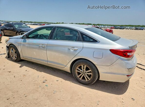 5NPE24AFXHH590264 2017 HYUNDAI SONATA Silver Задня ліва чверть