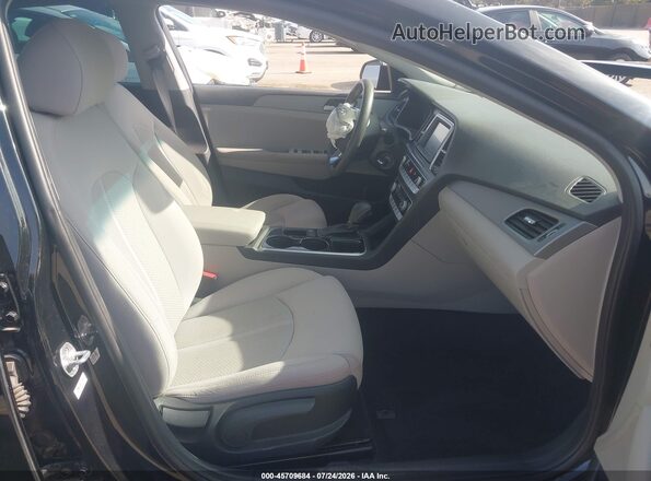 5NPE24AFXJH597866 2018 HYUNDAI SONATA Black Vista interior delantera