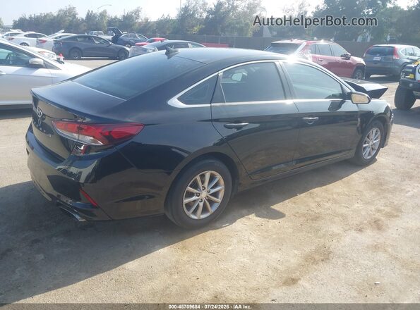 5NPE24AFXJH597866 2018 HYUNDAI SONATA Black Trasero derecho