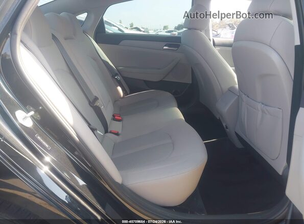 5NPE24AFXJH597866 2018 HYUNDAI SONATA Black Vista de la etiqueta del VIN