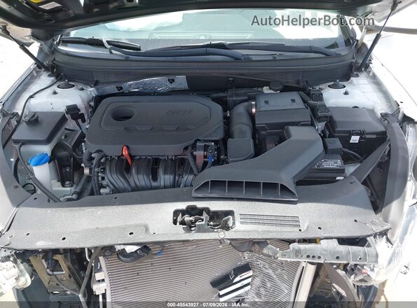 5NPE24AFXJH604492 2018 HYUNDAI SONATA White Widok z tyłu