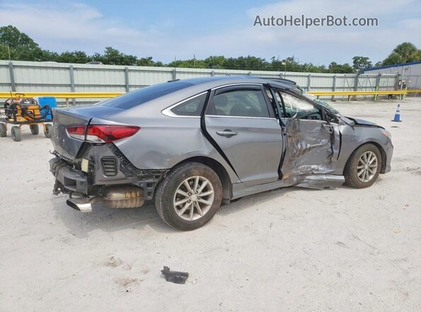 5NPE24AFXJH613094 2018 HYUNDAI SONATA Серый Задняя правая четверть