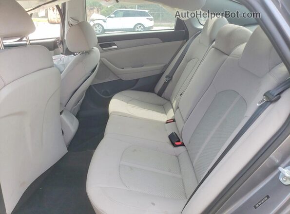 5NPE24AFXJH613094 2018 HYUNDAI SONATA Серый Вид задних сидений