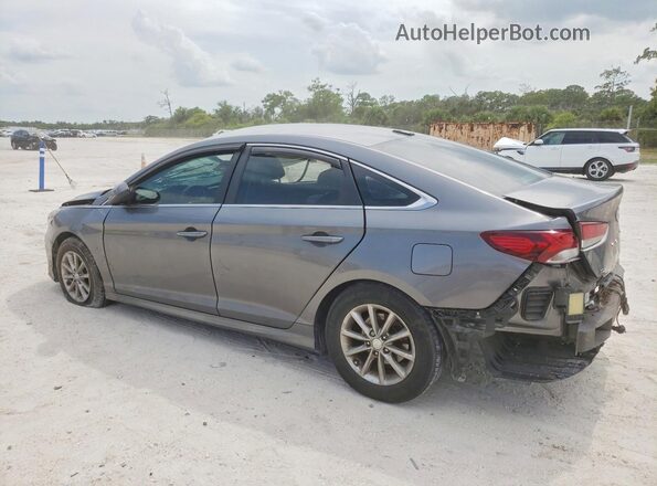 5NPE24AFXJH613094 2018 HYUNDAI SONATA Серый Задняя левая четверть