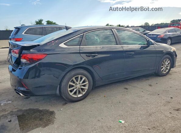 5NPE24AFXJH711994 2018 HYUNDAI SONATA Black Հետևի աջ