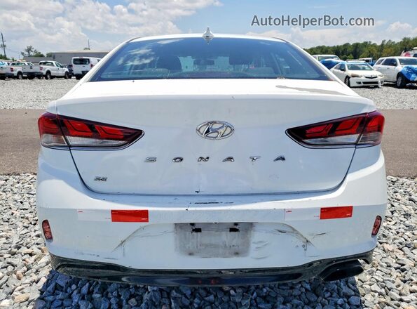 5NPE24AFXKH734273 2019 HYUNDAI SONATA White Vista trasera